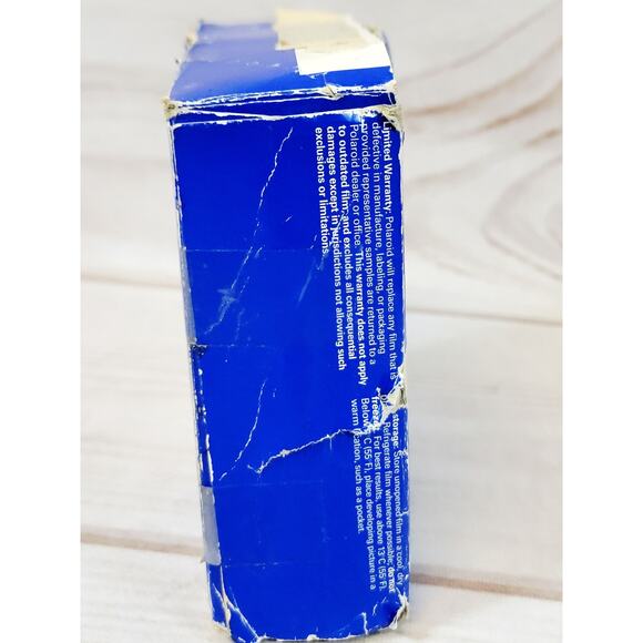 Vintage Polaroid Spectra Instant Film 1 Pack 10 Photos USA Expired 2004 Open Pkg - Picture 6 of 8